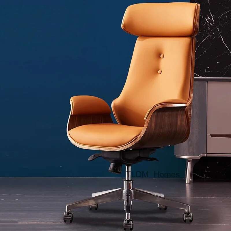 Office Furniture High End - كرسي كمبيوتر مكتبي مريح للأعمال مصنوع