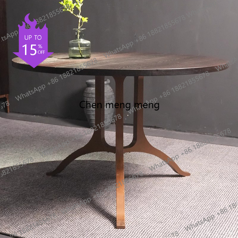 Conference Table Round - طاولة طعام مستديرة ss03A للمؤتمرات، طاولة