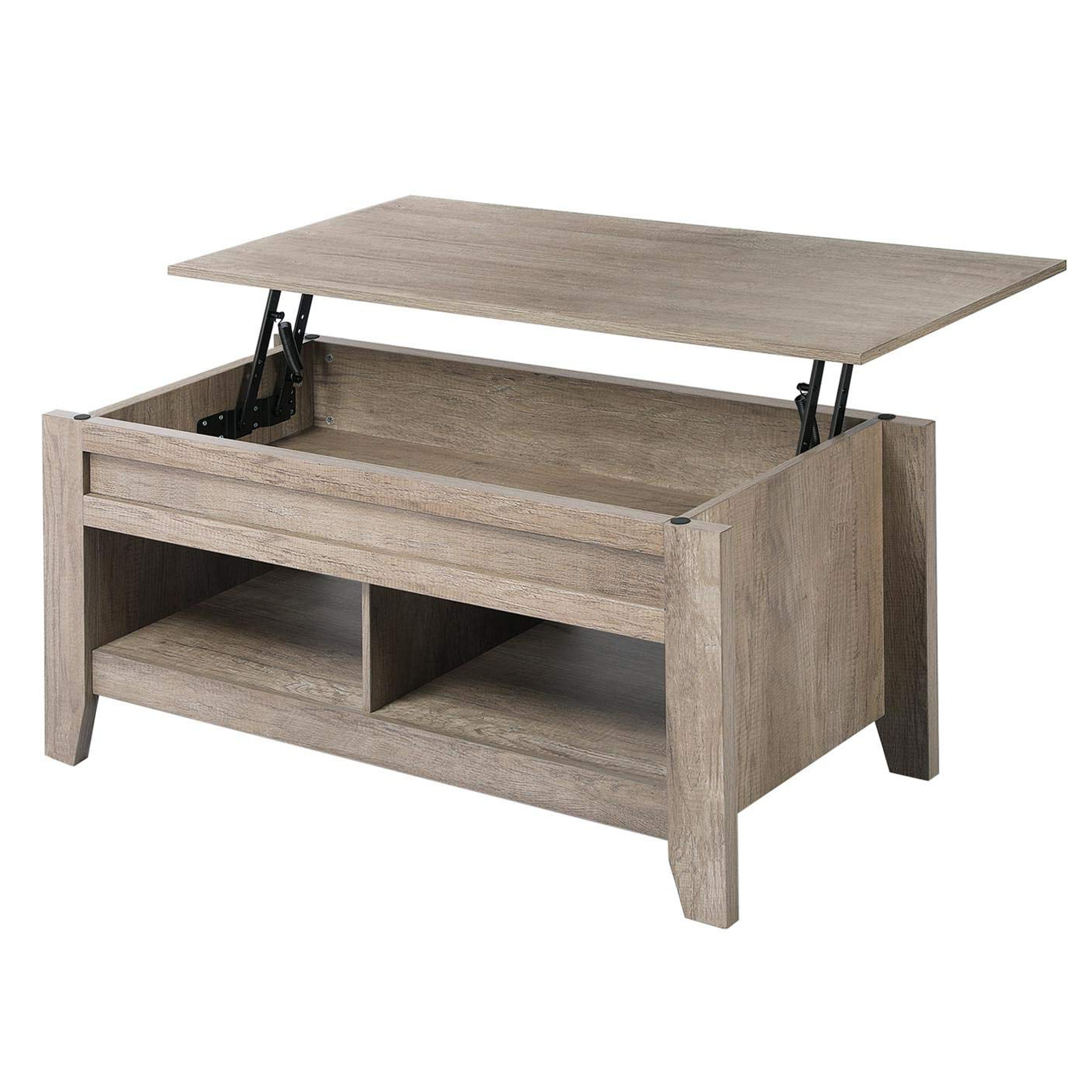 Office Furniture Center - طاولة قهوة عصرية بسطح قابل للرفع،
