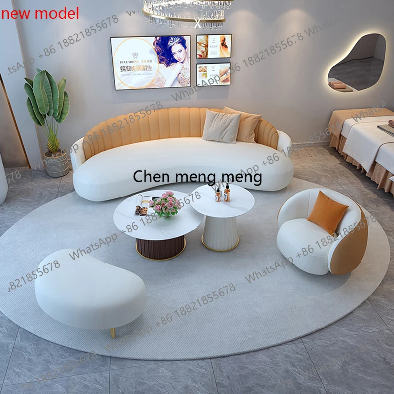 Office Furniture High End - أريكة مكتبية إبداعية على الطراز الاسكندنافي