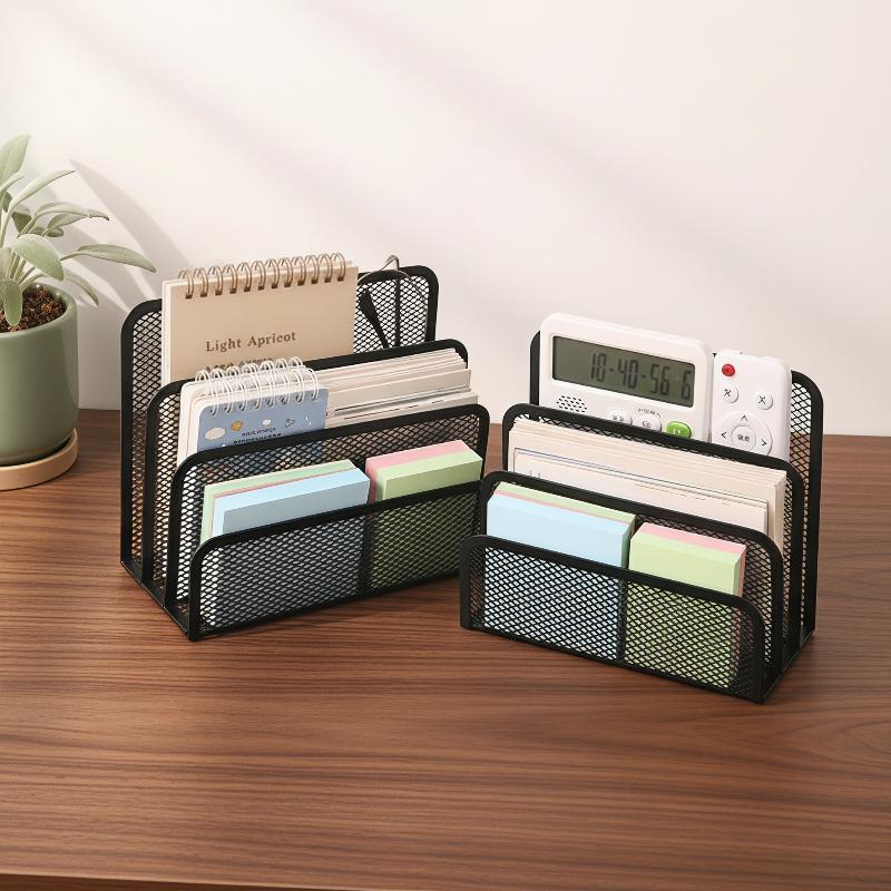 Desktop Filing Tray - منظم مكتب ثلاثي الطبقات من الشبك