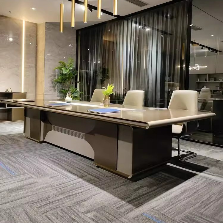 طاولة مؤتمرات كبيرة، فاخرة خفي - مراجعة Office Furniture High End وسعره