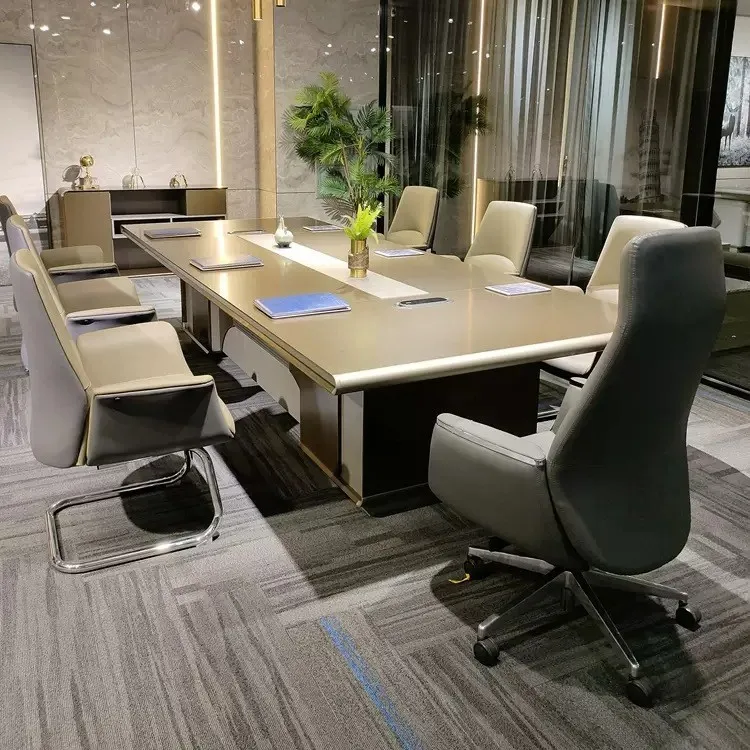 طاولة مؤتمرات كبيرة، فاخرة خفي - مراجعة Office Furniture High End وسعره