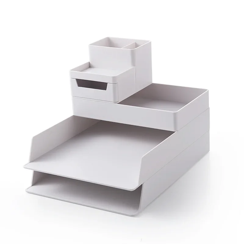 صندوق تخزين مكتبي قابل للتكديس - مراجعة Desktop Filing Tray وسعره