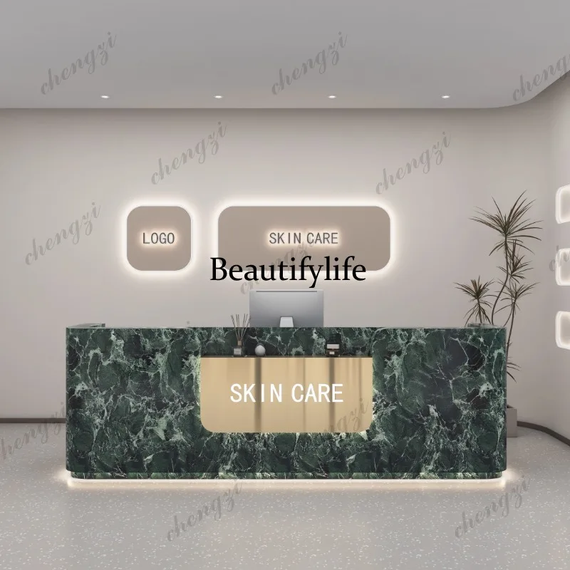01A مكاتب استقبال بتصميمات عصر - مراجعة Office Furniture Logo وسعره