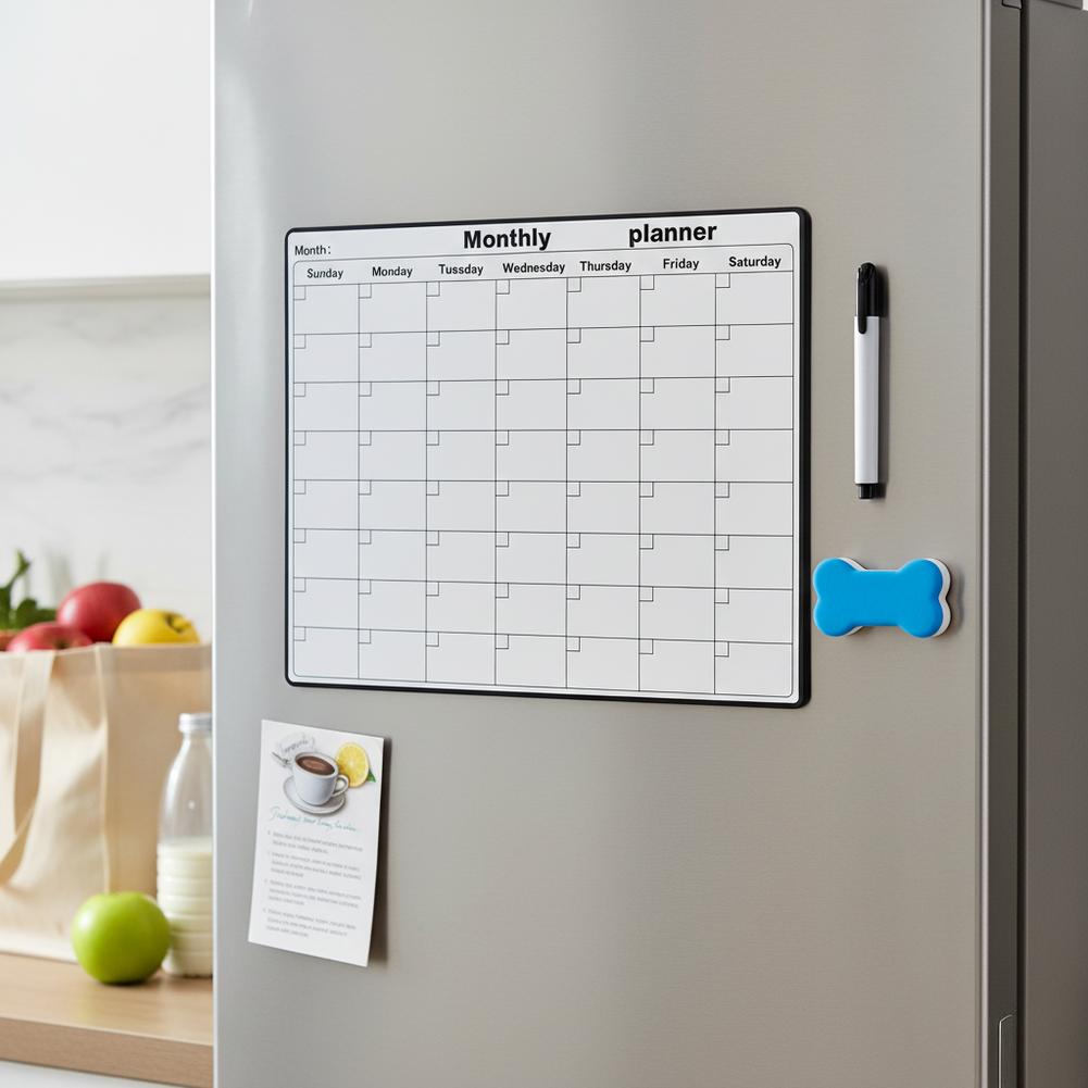 تقويم مغناطيسي للثلاجة قابل لل - مراجعة Dry Erase Weekly وسعره