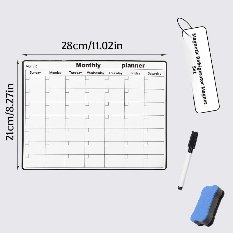 تقويم مغناطيسي للثلاجة قابل لل - مراجعة Dry Erase Weekly وسعره
