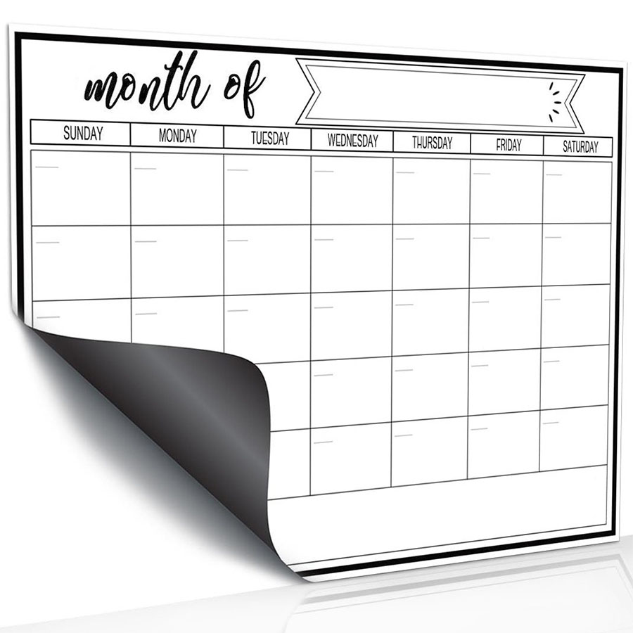 ملصق سبورة بيضاء مغناطيسية للث - مراجعة Dry Erase Weekly وسعره