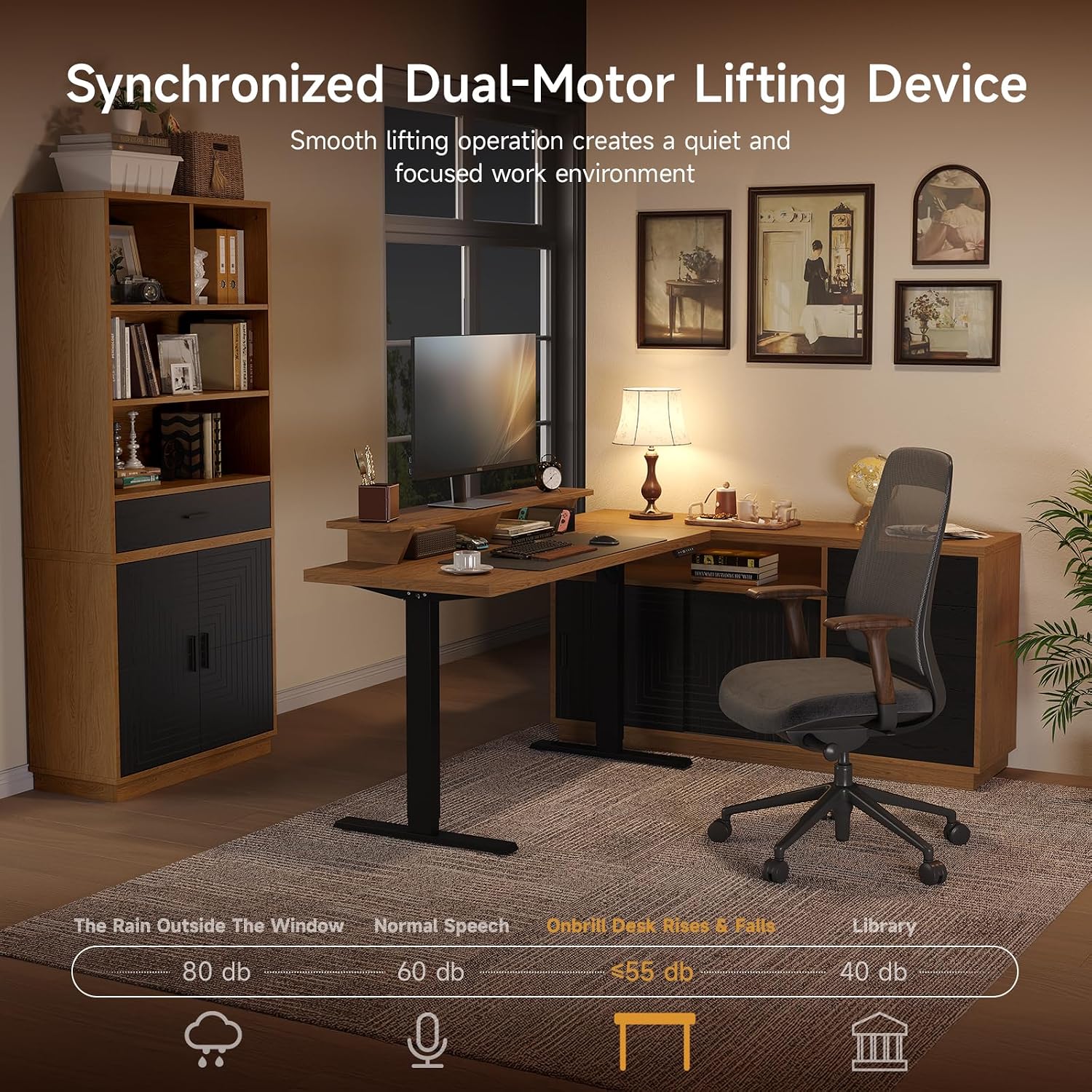 مجموعة مكتب وطاولة تنفيذية حدي - مراجعة Office Furniture Set وسعره