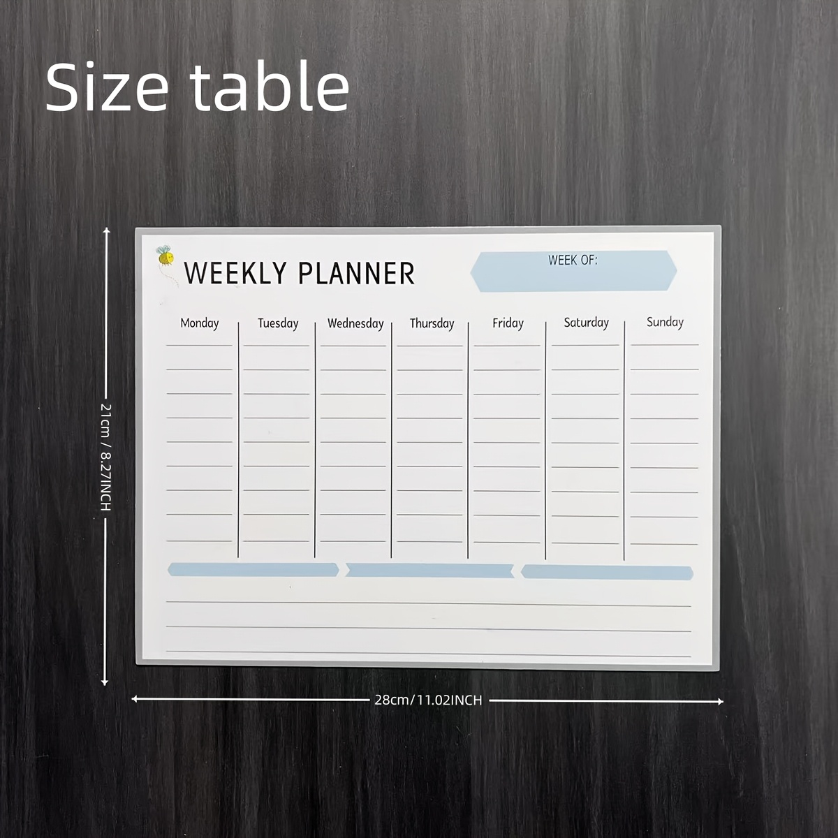 لوحة تخطيط أسبوعية مغناطيسية،  - مراجعة Dry Erase Weekly وسعره