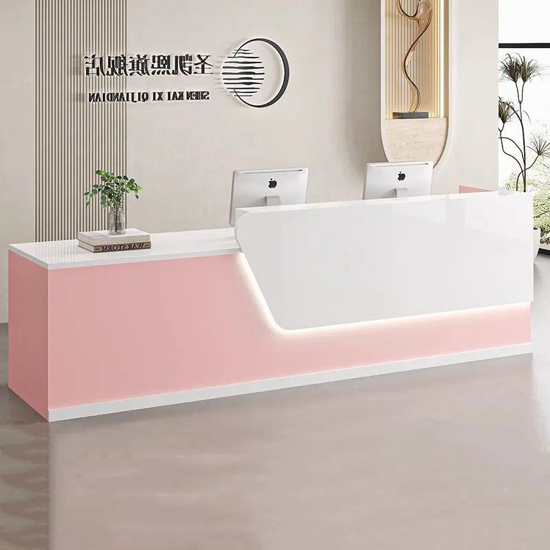 مكتب استقبال منزلي للتجميل، مك - مراجعة Office Furniture Logo وسعره