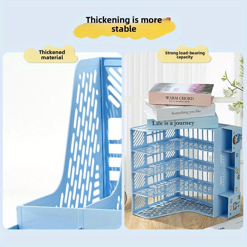 رف كتب سميك من قطعة واحدة |    - مراجعة Desktop Filing Tray وسعره