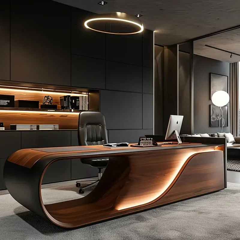 مكتب كمبيوتر بتصميم عصري بسيط  - مراجعة Office Furniture High End وسعره
