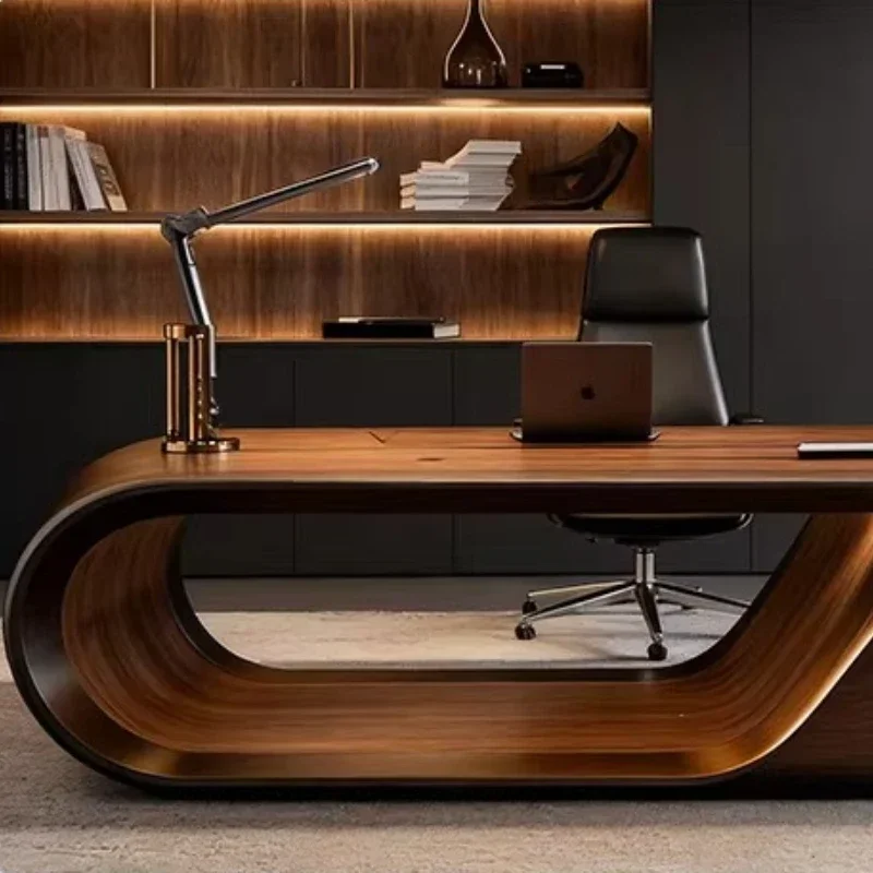 مكتب كمبيوتر بتصميم عصري بسيط  - مراجعة Office Furniture High End وسعره