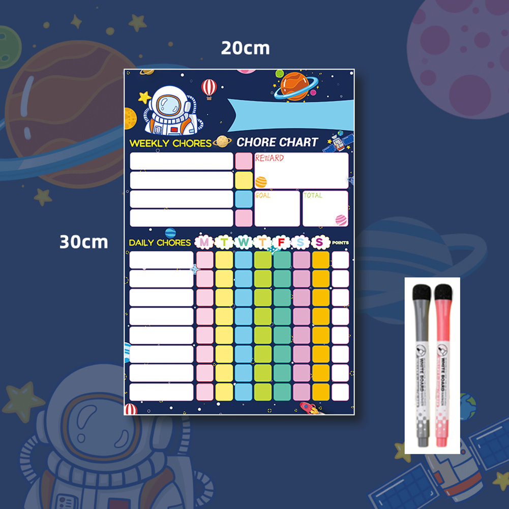 ابق منظمًا مع مخطط أسبوعي مغنا - مراجعة Dry Erase Weekly وسعره