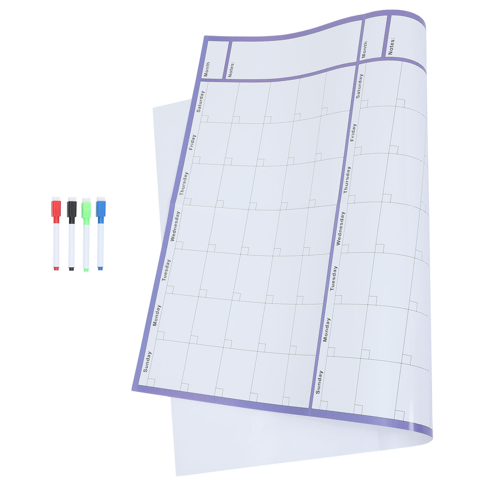 ورقة تخطيط أسبوعية قابلة لإعاد - مراجعة Dry Erase Weekly وسعره