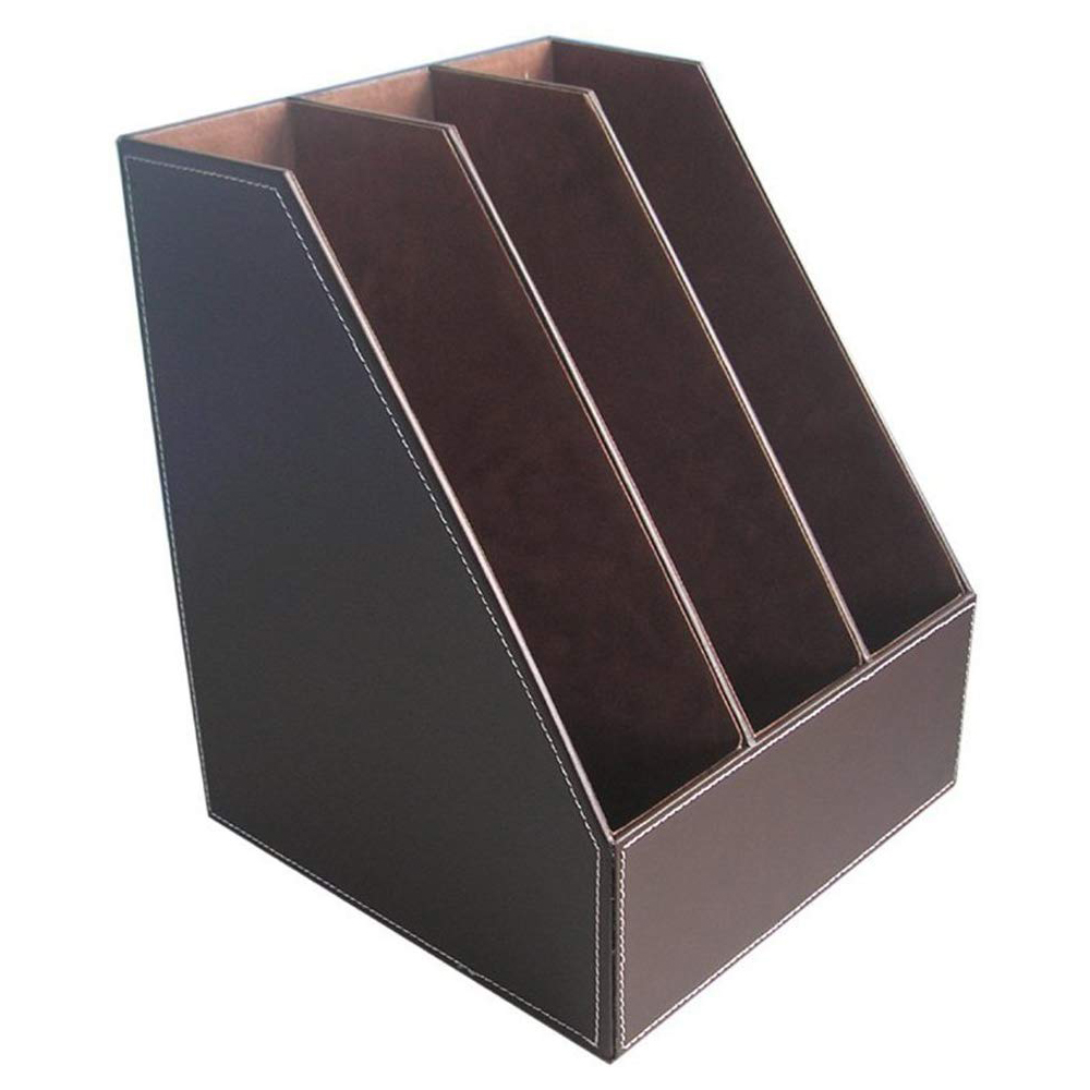 Xryy-منظم ملف جلدي عمودي ، 2/3 - مراجعة Desktop Filing Tray وسعره