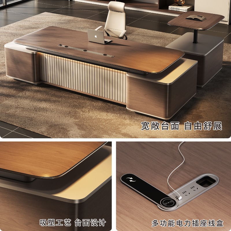 مكتب رئيس تنفيذي فاخر وعصري لل - مراجعة Office Furniture High End وسعره