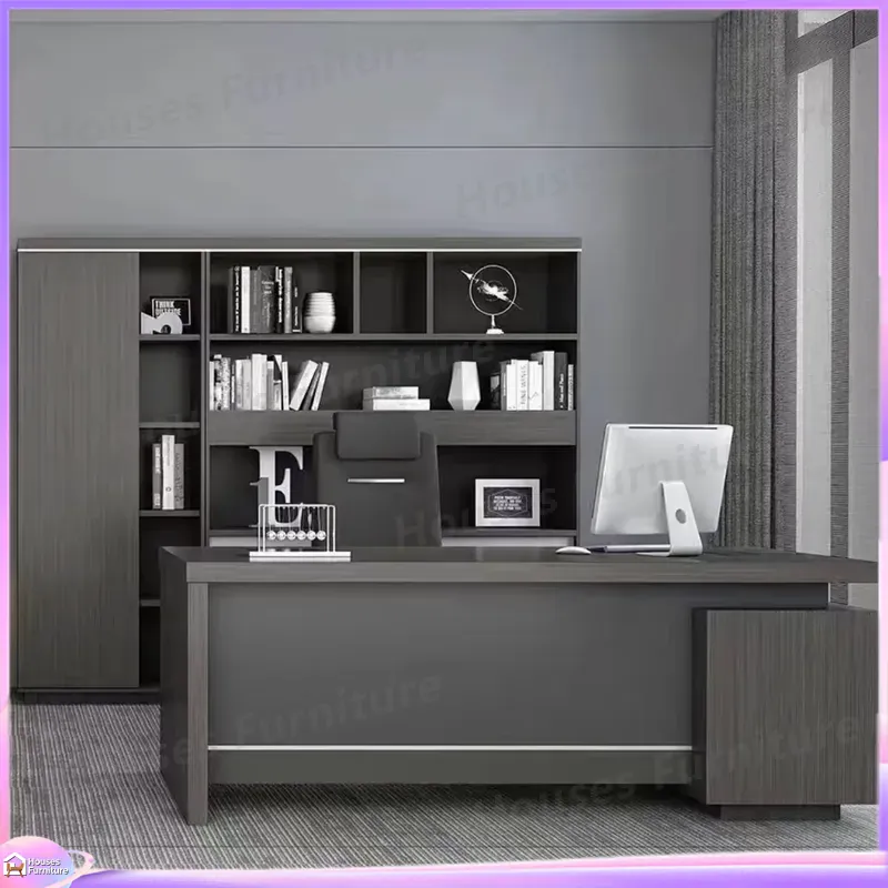 مكتب عصري على شكل حرف I من MDF - مراجعة Office Furniture High End وسعره
