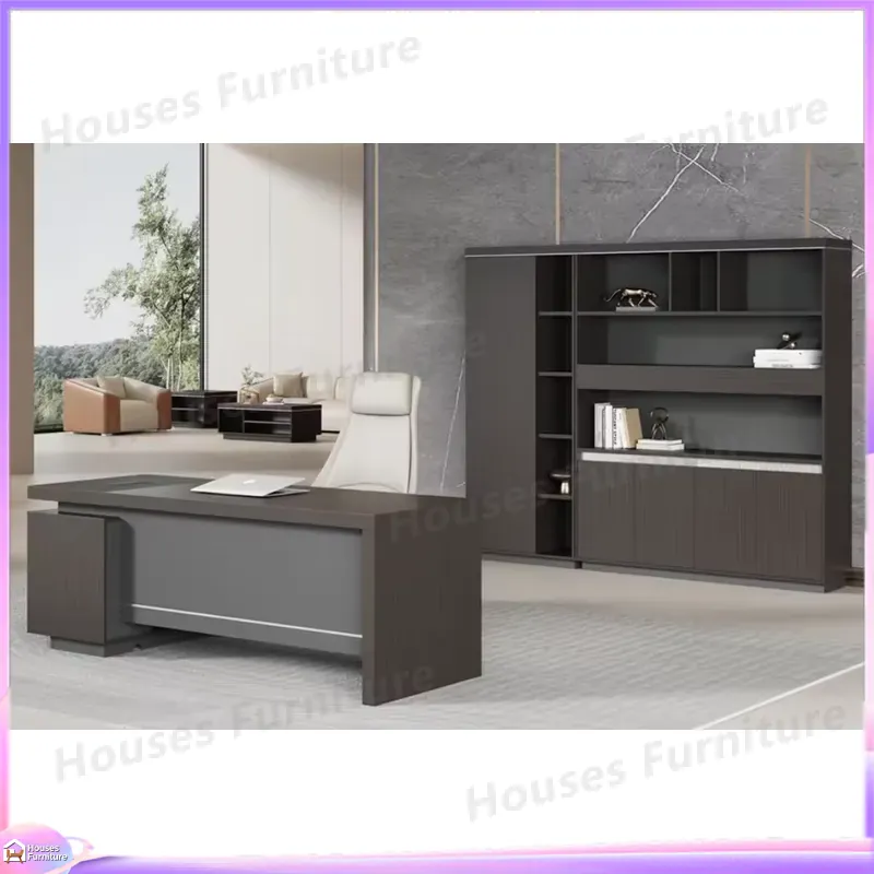 مكتب عصري على شكل حرف I من MDF - مراجعة Office Furniture High End وسعره