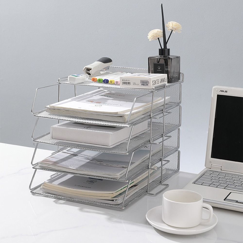 منظم مكتبي عصري قابل للتكديس،  - مراجعة Desktop Filing Tray وسعره