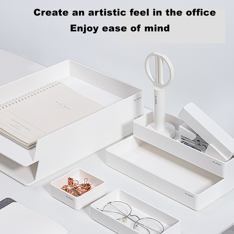 مجموعة تخزين مكتبية Deli Nusig - مراجعة Desktop Filing Tray وسعره