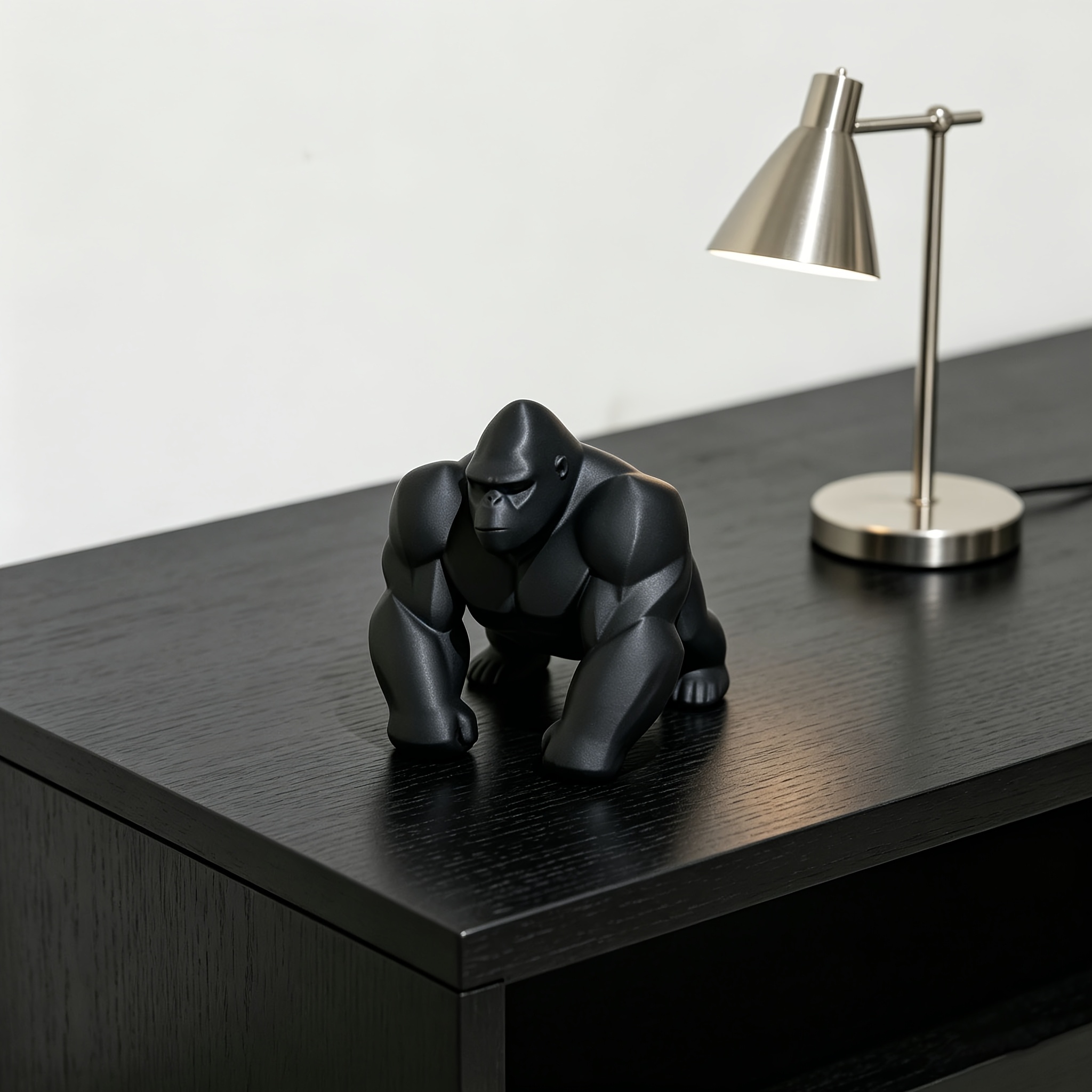تمثال غوريلا هندسي مطبوع بتقني - مراجعة Office Furniture Equipment وسعره