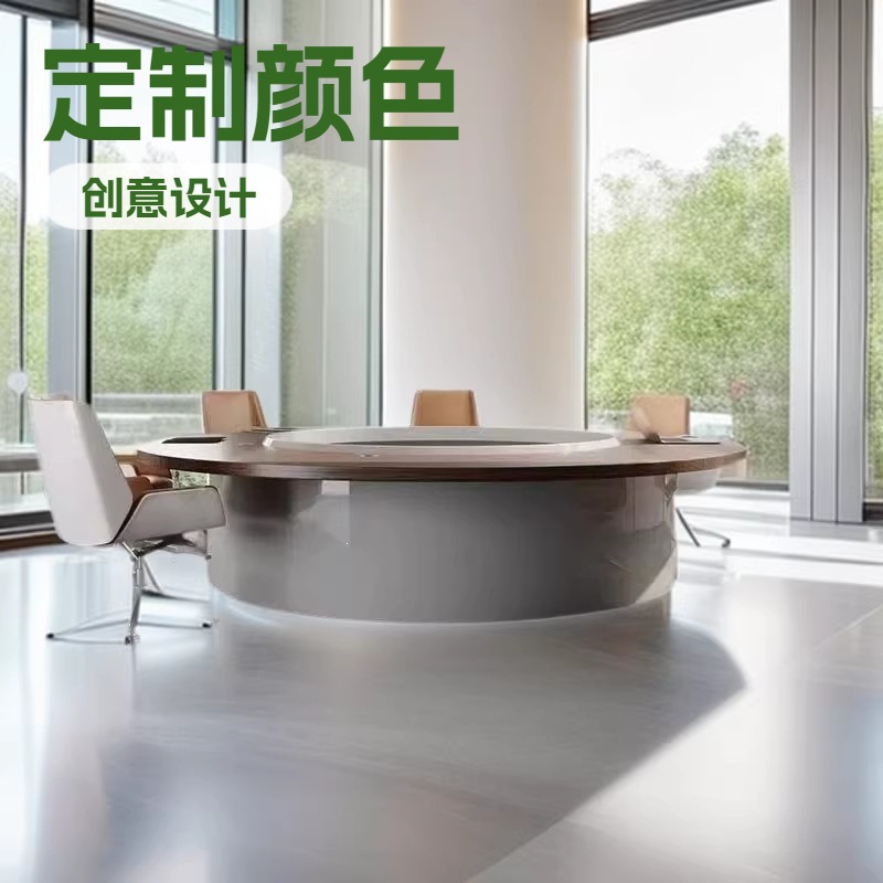 يمكن تخصيص الحجم واللون لطاولة - مراجعة Conference Table Round وسعره