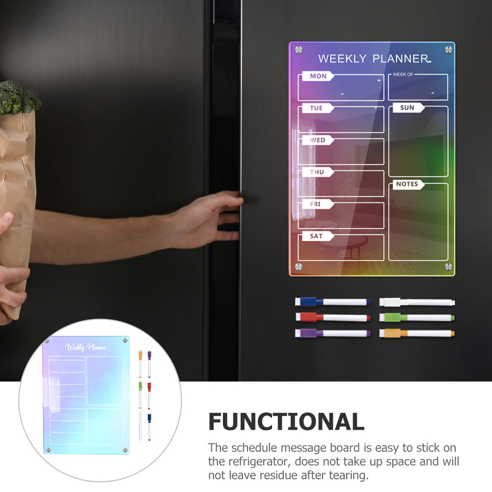 مجموعة واحدة من لوحة التخطيط ا - مراجعة Dry Erase Weekly وسعره