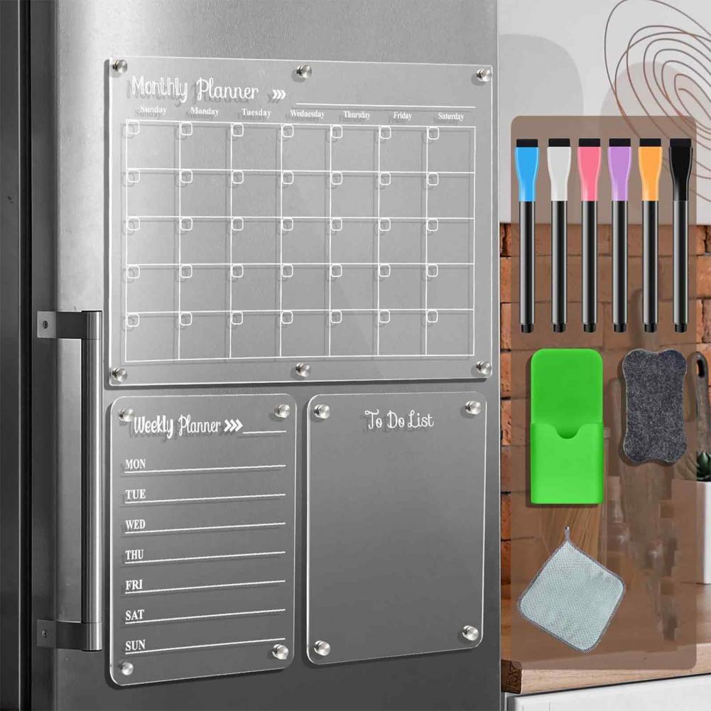 لوحة تخطيط أسبوعية مغناطيسية م - مراجعة Dry Erase Weekly وسعره